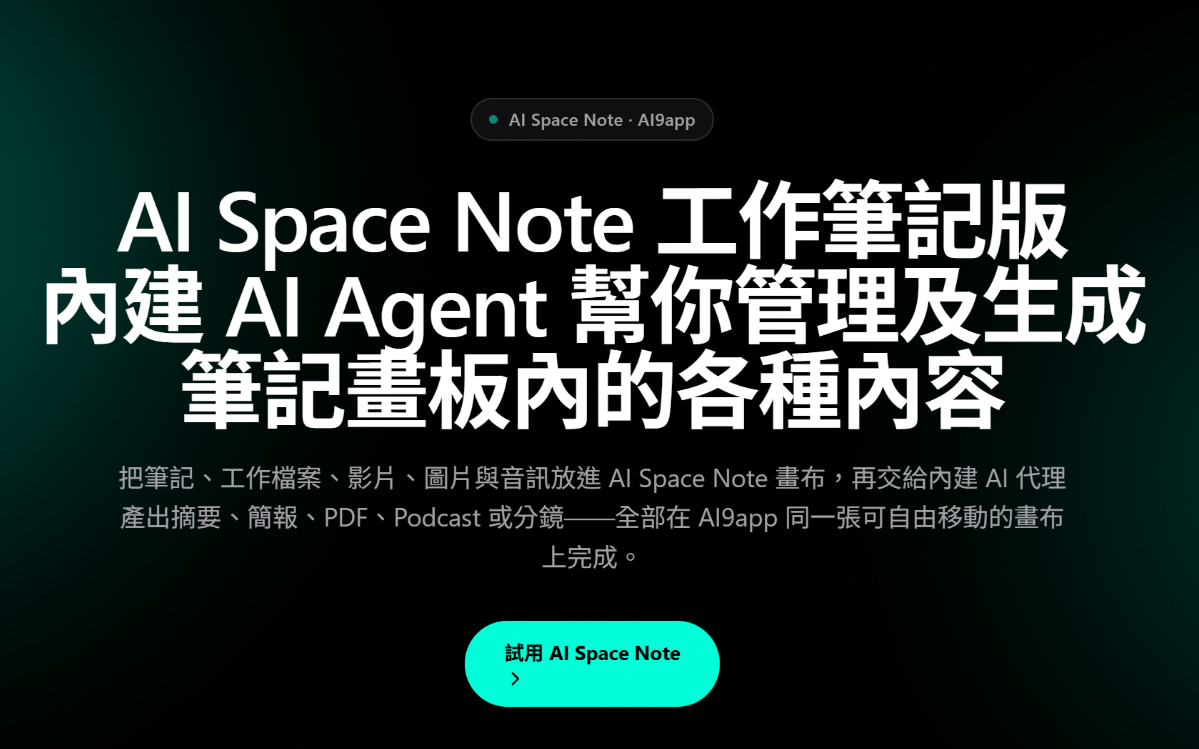 AI Space Note