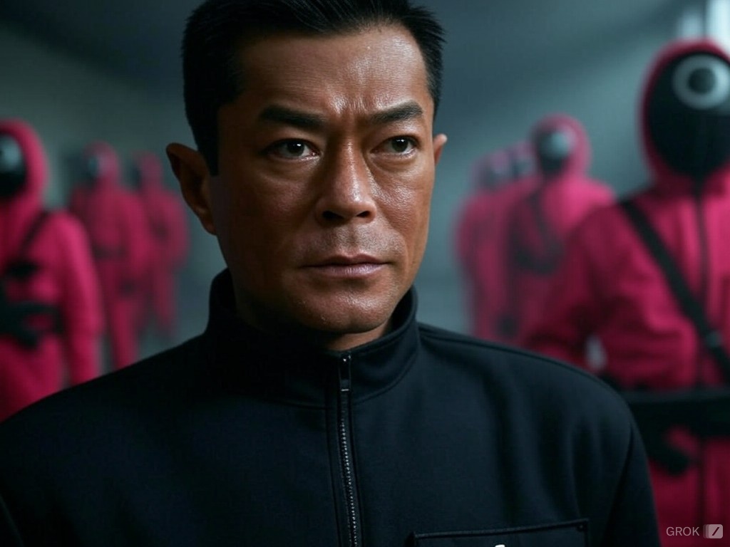 Grok AI 出圖實測 | 實測製作香港藝人玩魷魚遊戲
